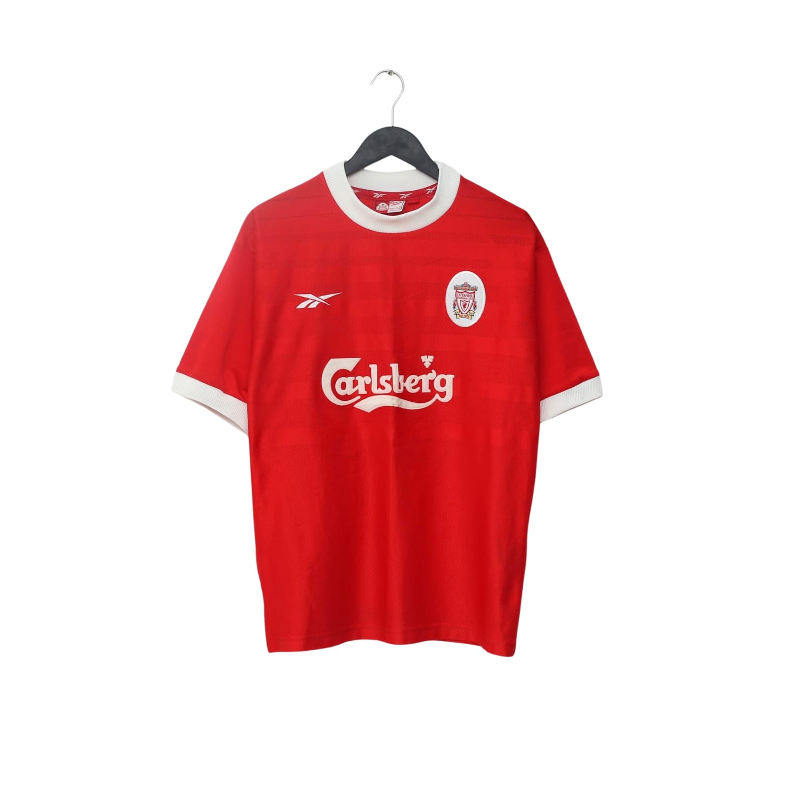 1998/00 Gerrard #28 Liverpool Vintage Reebok Home Football Shirt (S) 34/36