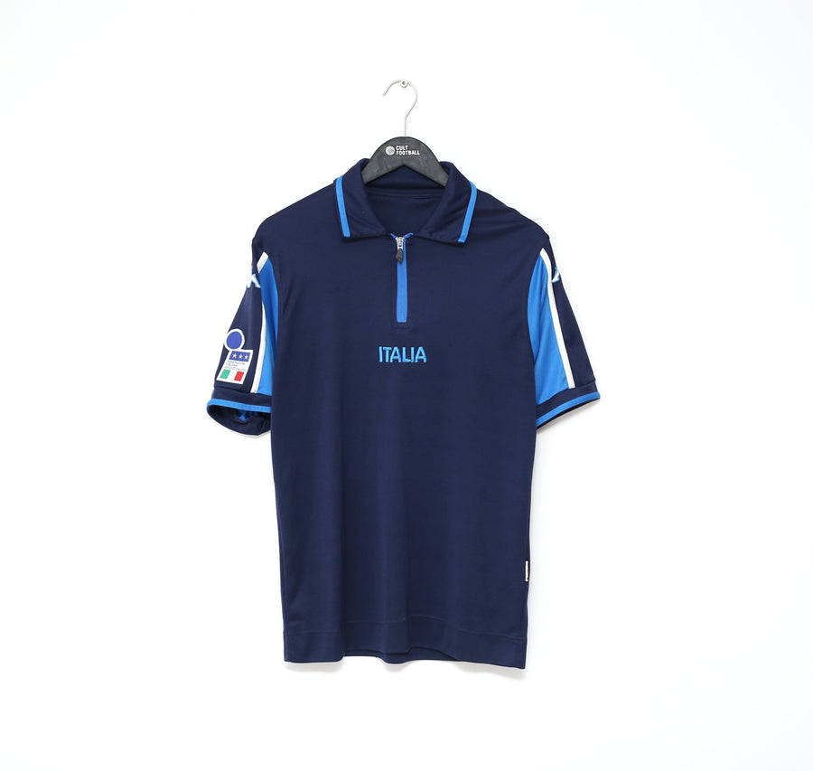 1998/00 ITALY Vintage Kappa Football Polo Shirt (M/L) Maldini Totti Del Piero