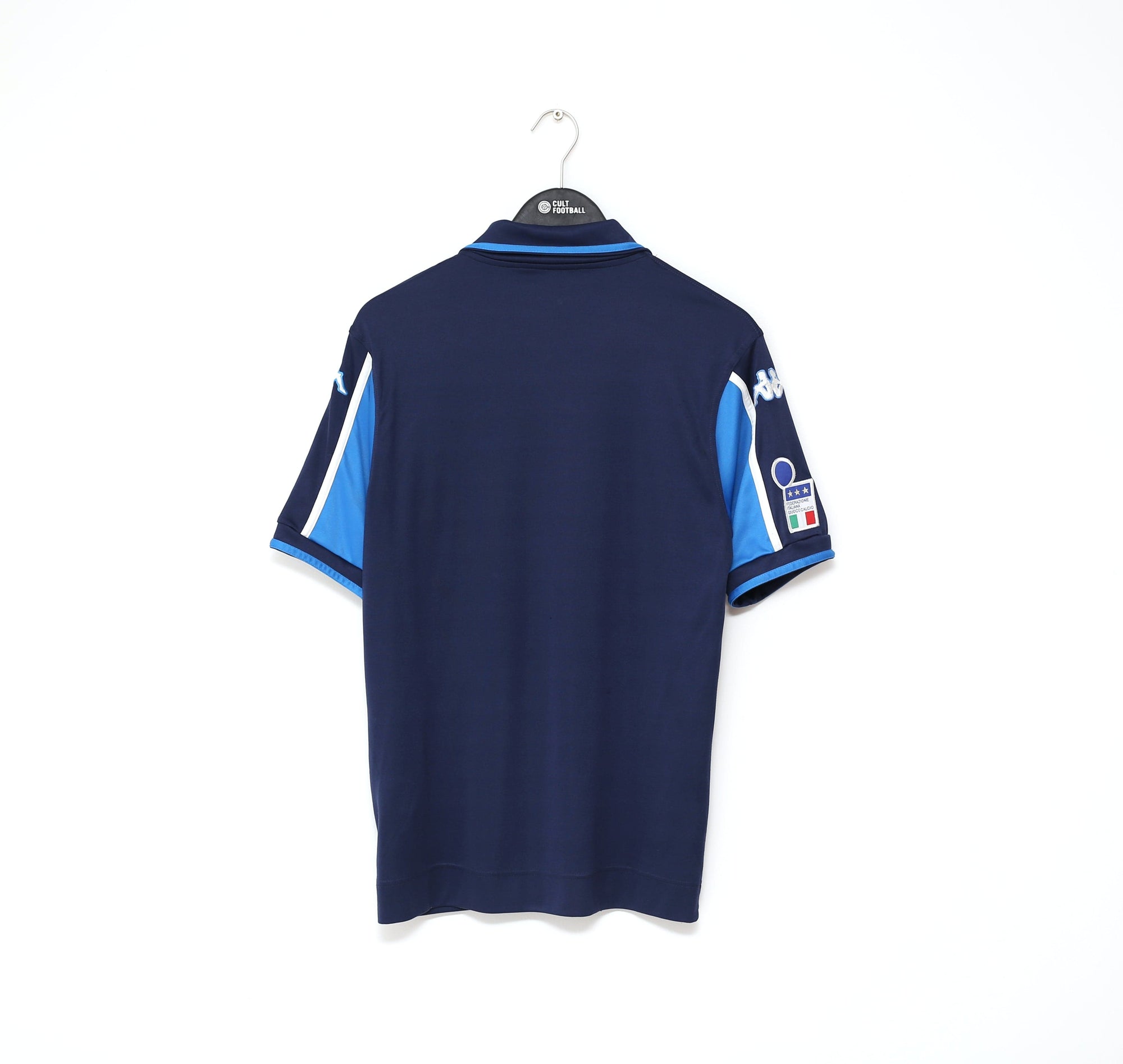 1998/00 ITALY Vintage Kappa Football Polo Shirt (M/L) Maldini Totti Del Piero