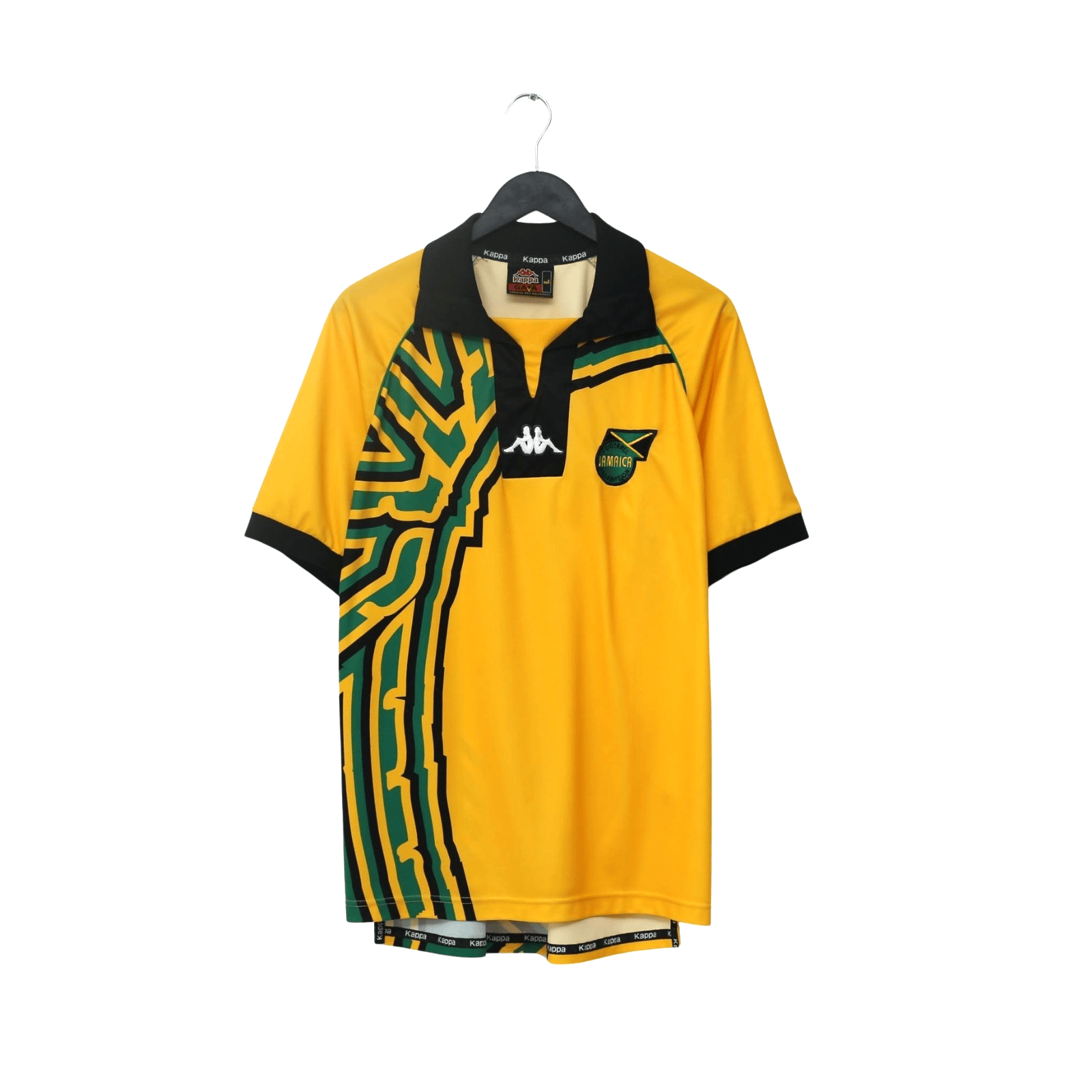 1998/00 Jamaica Vintage Kappa Home Football Shirt Jersey (L) World Cup 98