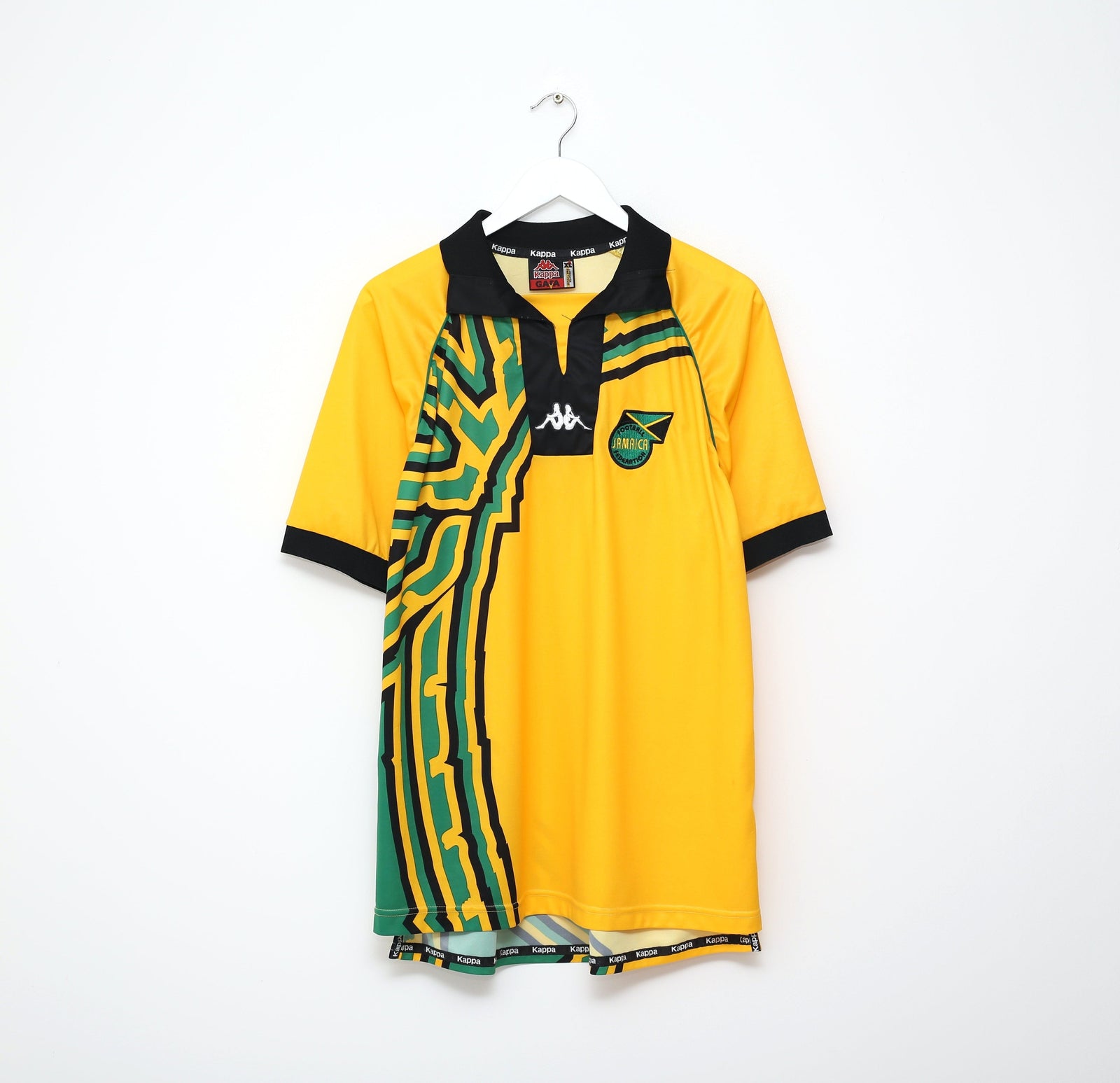 1998/00 JAMAICA Vintage Kappa Home Football Shirt Jersey (XL) World Cup 98