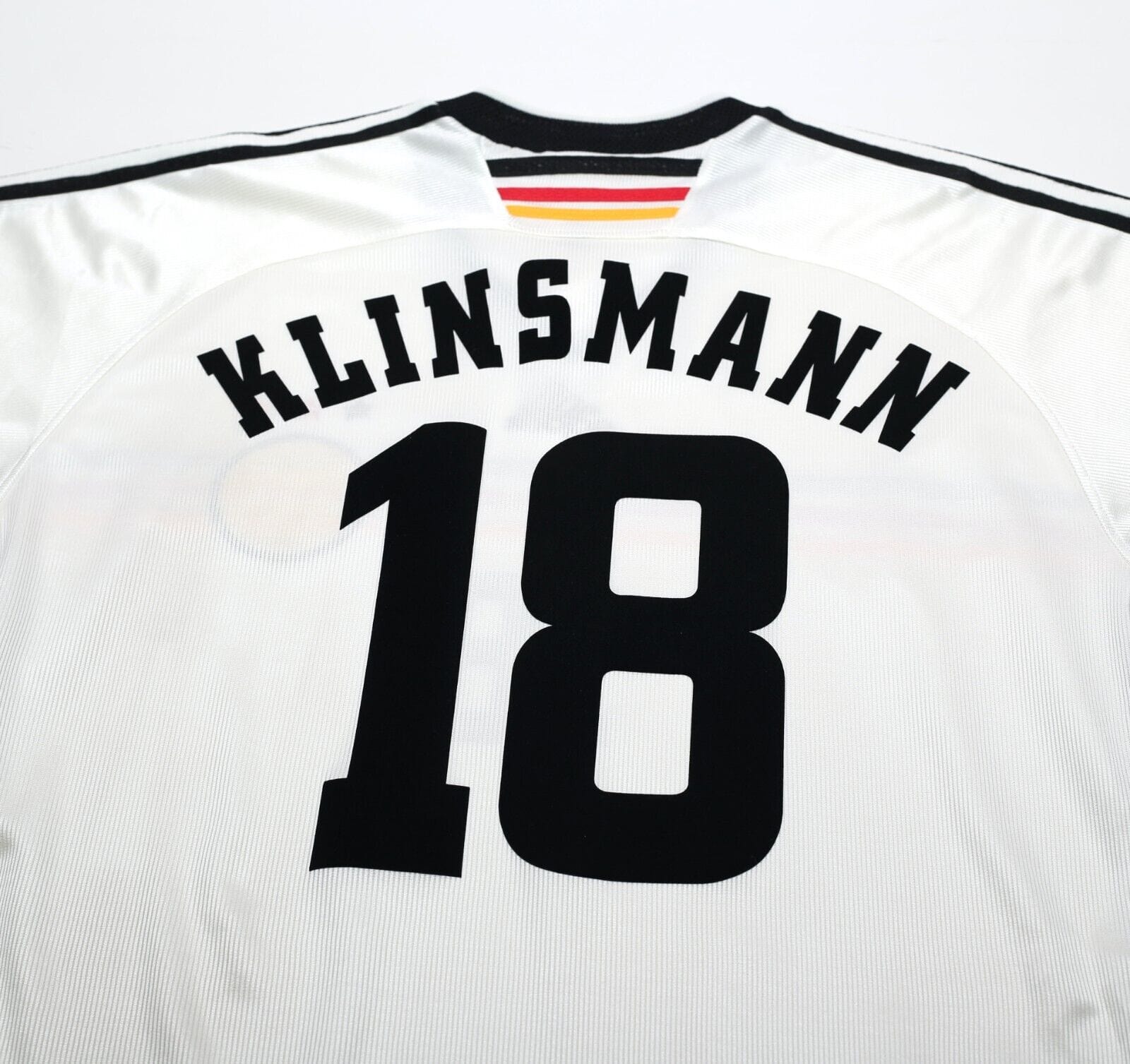 1998/00 KLINSMANN #18 Germany Vintage adidas Home Football Shirt (XL) WC 98