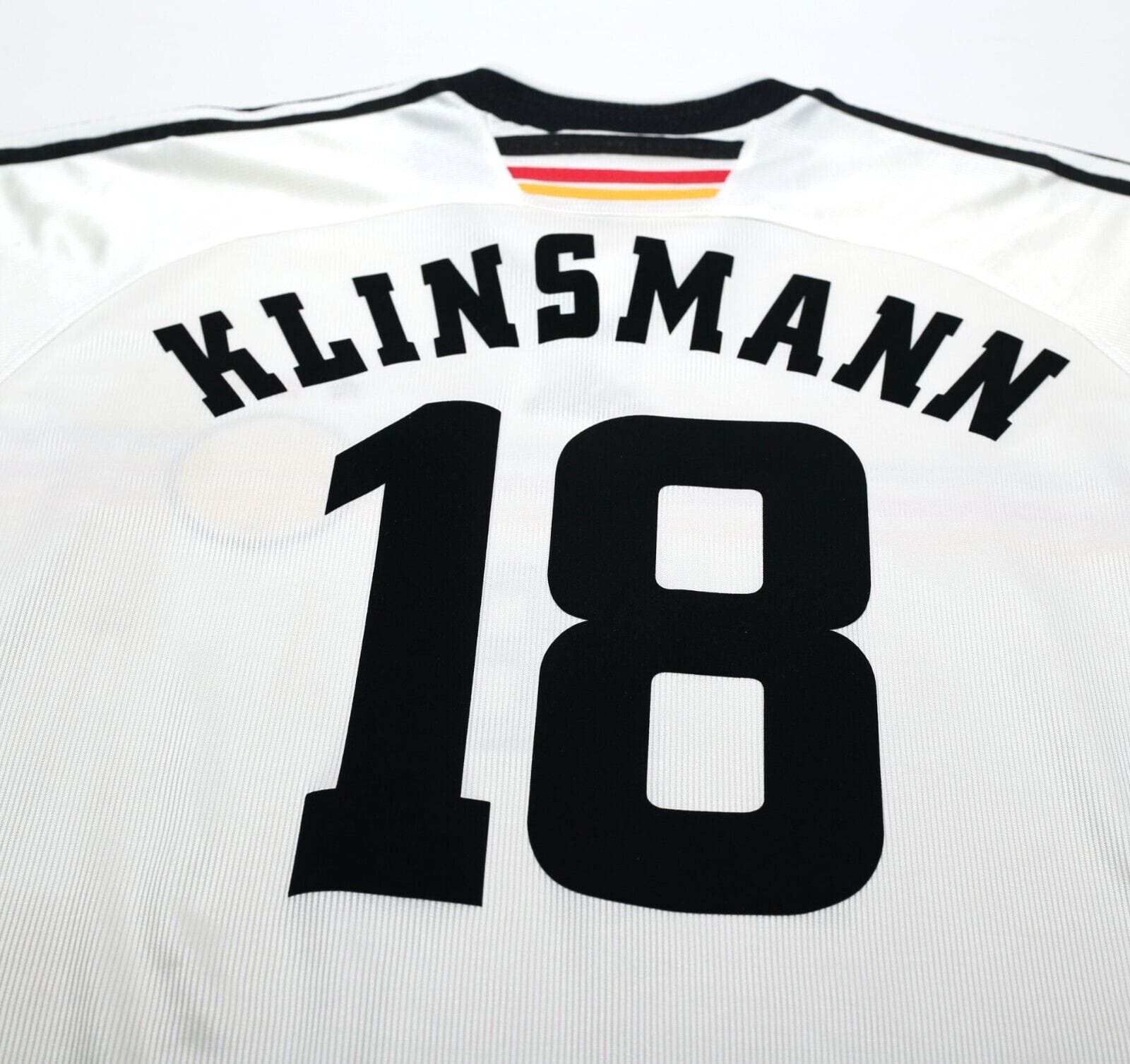 1998/00 KLINSMANN #18 Germany Vintage adidas Home Football Shirt (XL) WC 98