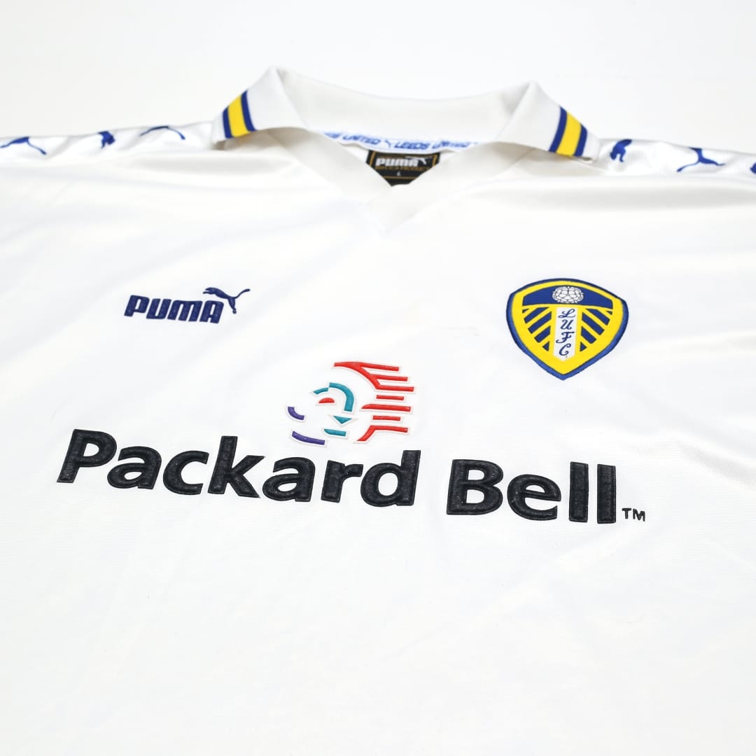 1998/00 Leeds United Vintage Puma Home Football Shirt (L)