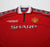 1998/00 MANCHESTER UNITED Vintage Umbro 'CL Winners" Home Football Shirt (XL)