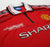 1998/00 MANCHESTER UNITED Vintage Umbro 'CL Winners" Home Football Shirt (XL)