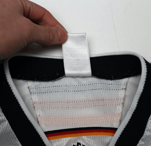 1998/00 MATTHAUS #8 Germany Vintage adidas Home Football Shirt (L) WC 98