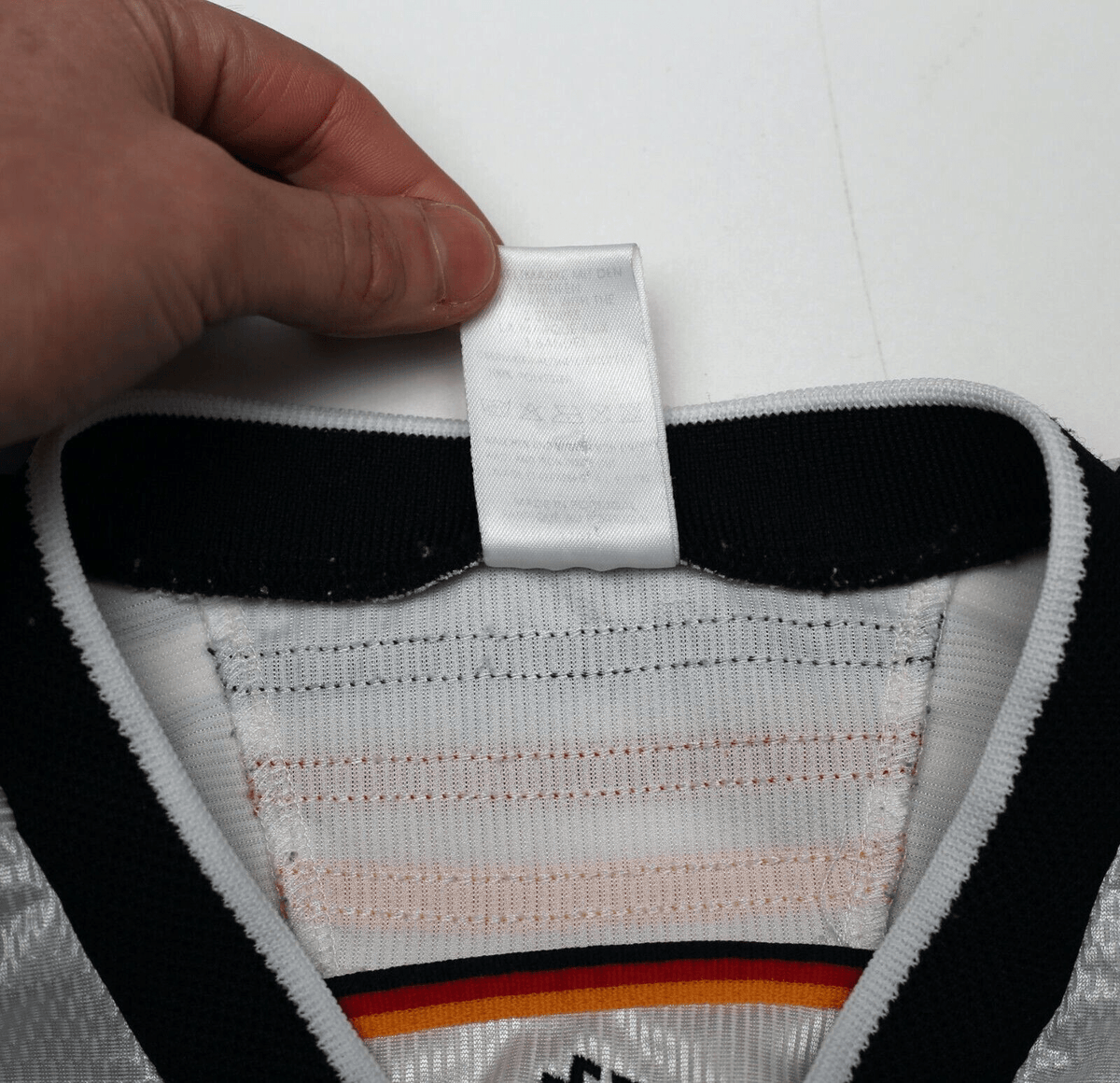 1998/00 MATTHAUS #8 Germany Vintage adidas Home Football Shirt (L) WC 98