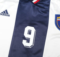 1998/00 MIJATOVIC #9 Yugoslavia Vintage adidas Away Football Shirt (L) WC 98