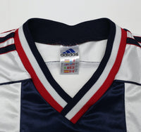 1998/00 MIJATOVIC #9 Yugoslavia Vintage adidas Away Football Shirt (L) WC 98
