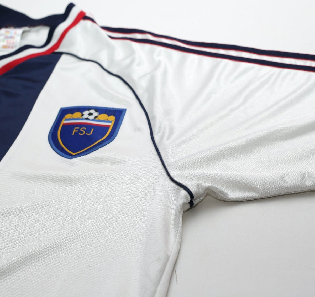 1998/00 MIJATOVIC #9 Yugoslavia Vintage adidas Away Football Shirt (L) WC 98