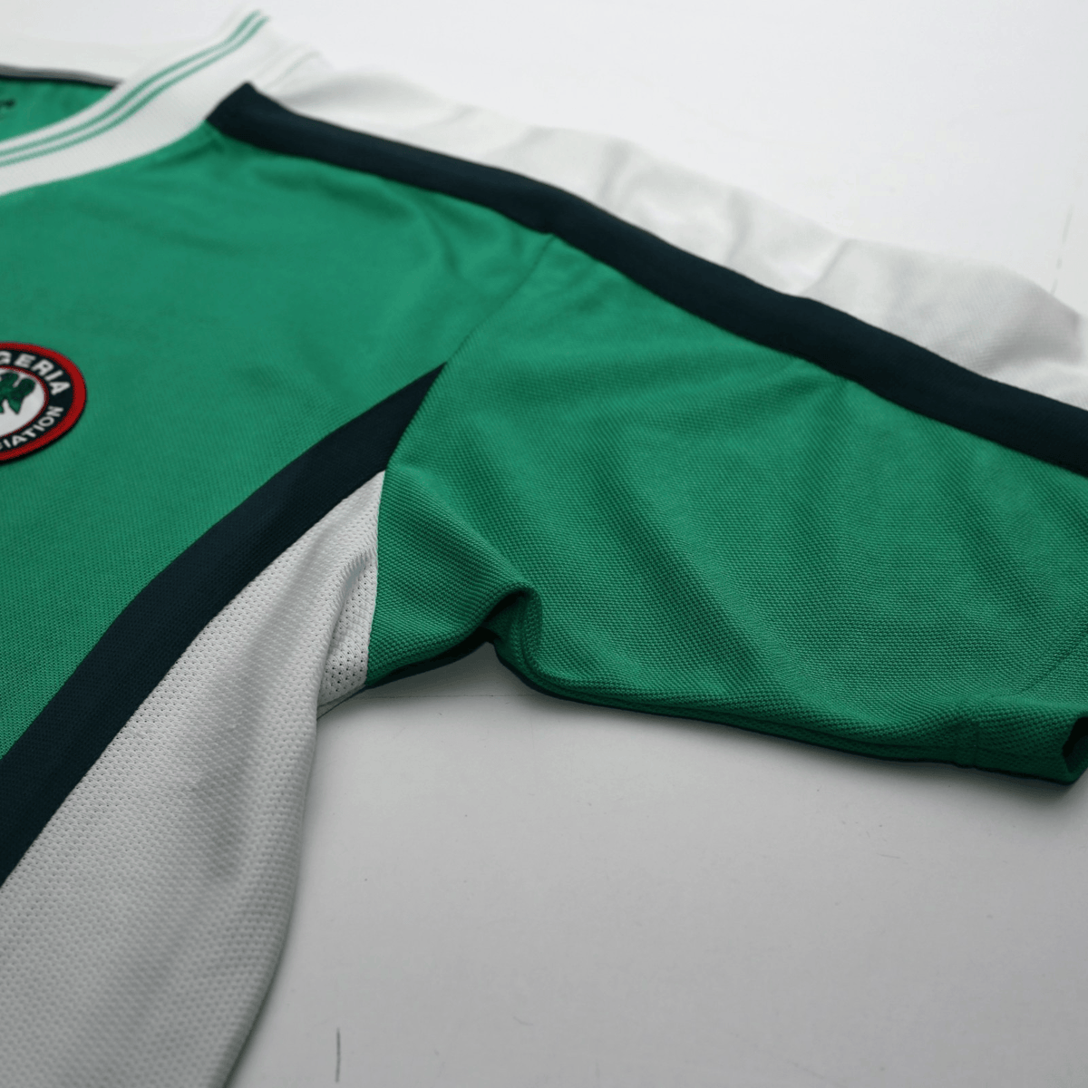 1998/00 Okocha #10 Nigeria Vintage Nike Football Shirt (M) World Cup 98