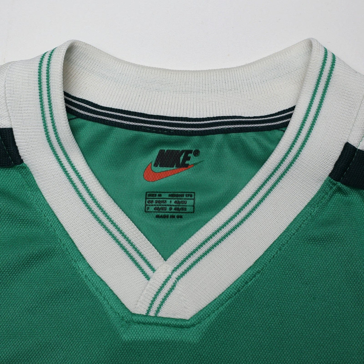 1998/00 Okocha #10 Nigeria Vintage Nike Football Shirt (M) World Cup 98
