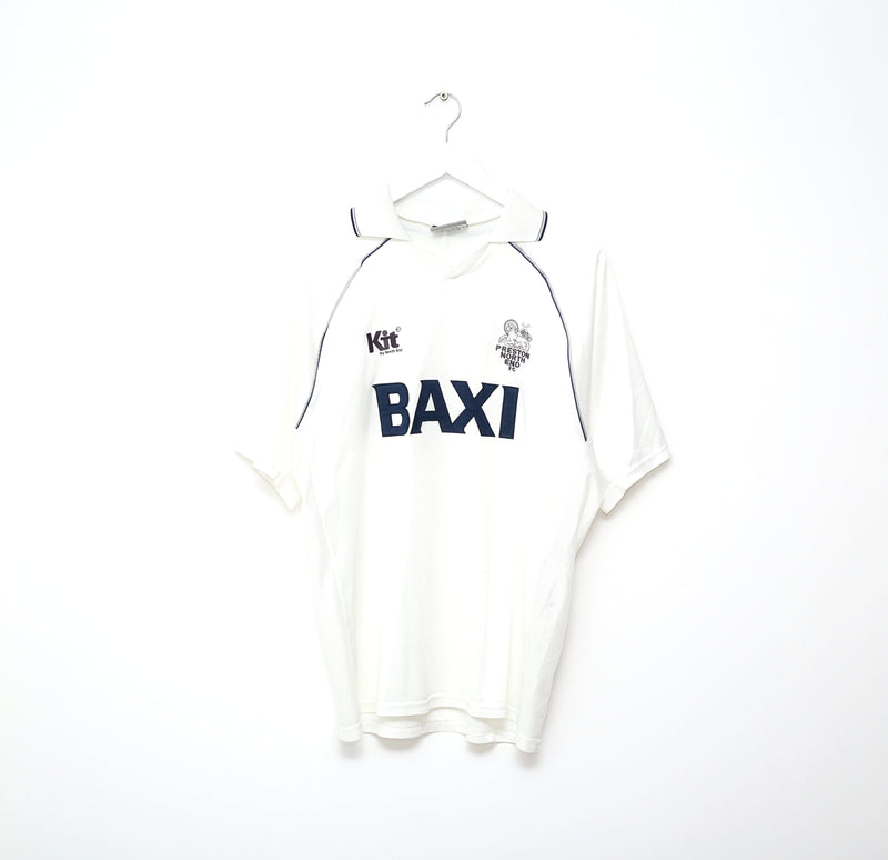 1998/00 PRESTON NORTH END Vintage Kit By North End Football Shirt (L)