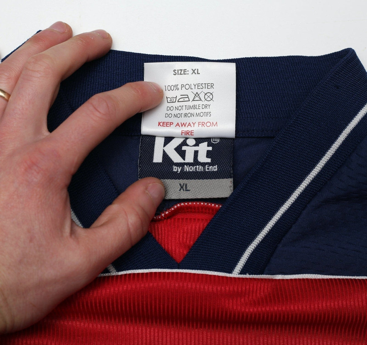 1998/00 PRESTON Vintage KIT By North End Football Away Shirt (XL)