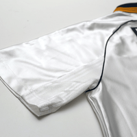 1998/00 Raul #7 Real Madrid Vintage Retro adidas Home Football Shirt (M)