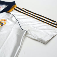 1998/00 Raul #7 Real Madrid Vintage Retro adidas Home Football Shirt (M)
