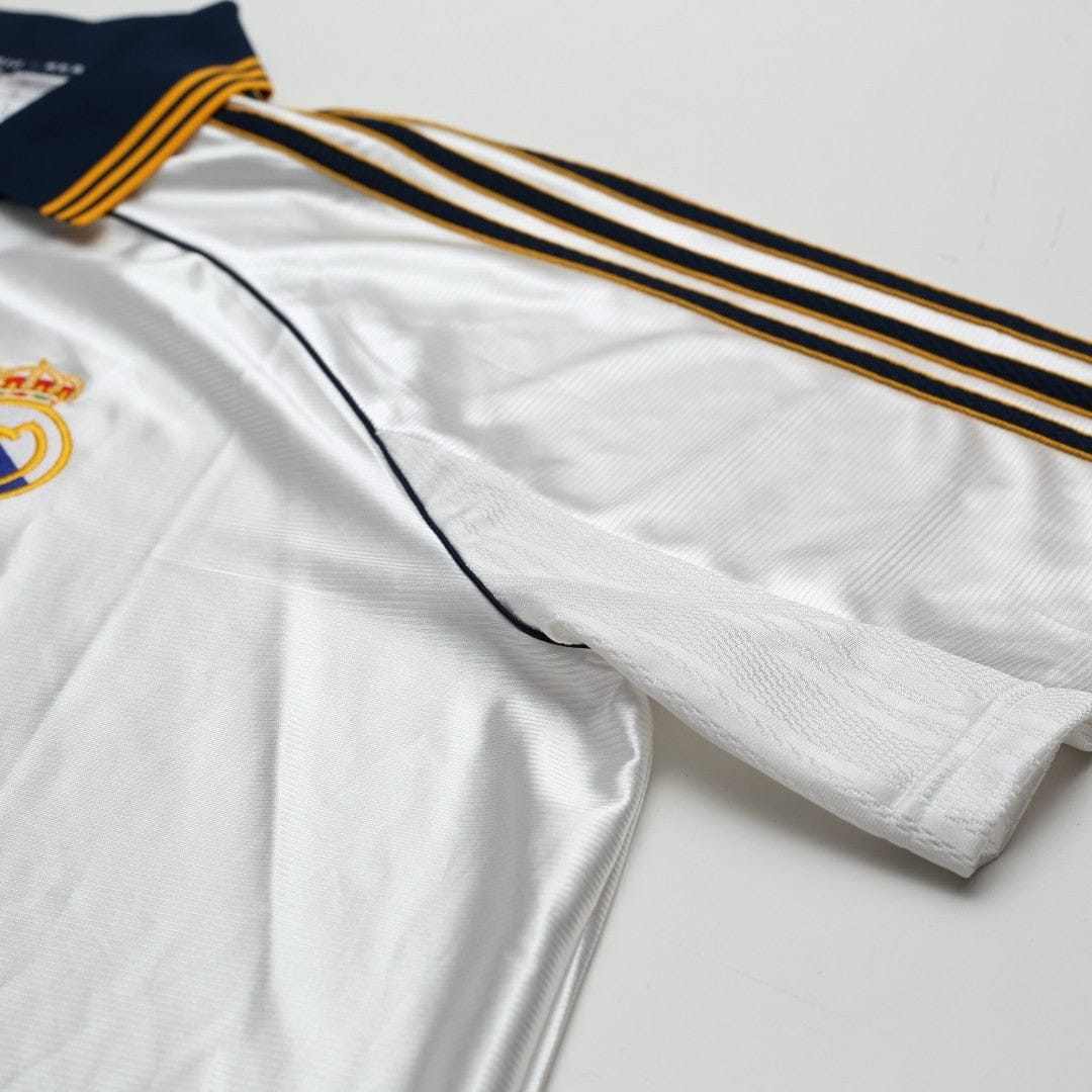 1998/00 Raul #7 Real Madrid Vintage Retro adidas Home Football Shirt (XXL)