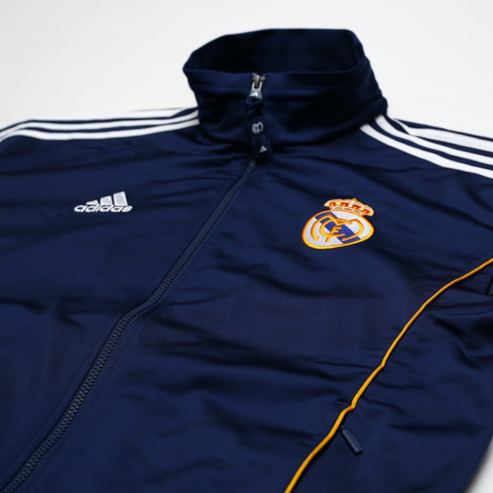1998/00 Real Madrid Retro adidas Football Track Top Jacket (M)