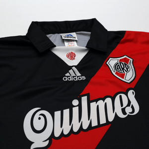 1998/00 River Plate Vintage adidas Away Football Shirt (M)