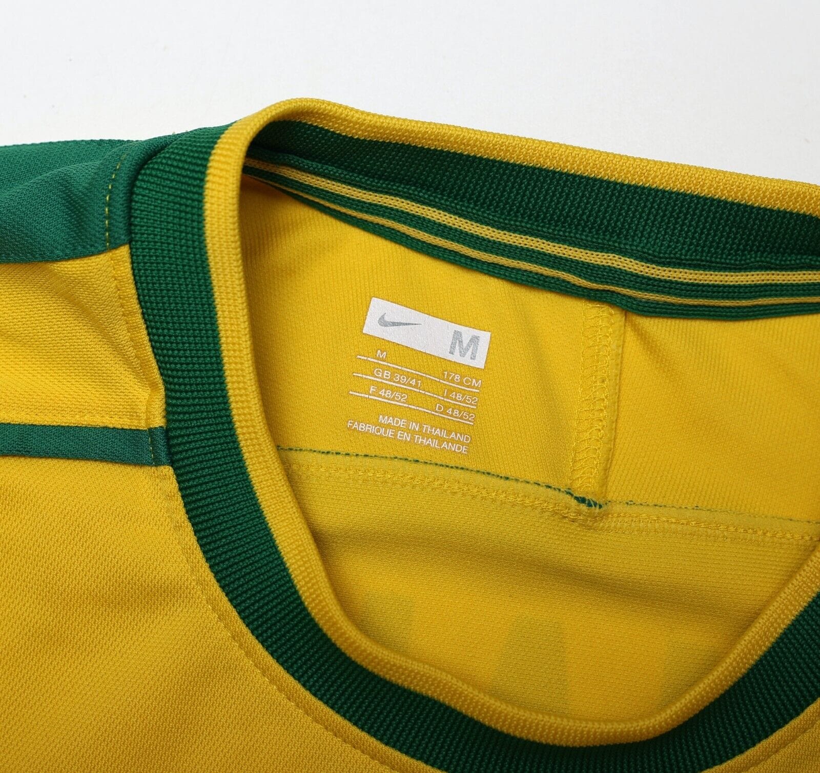 1998/00 RONALDO #9 Brazil Vintage Nike WC 98 Home Football Shirt (M)