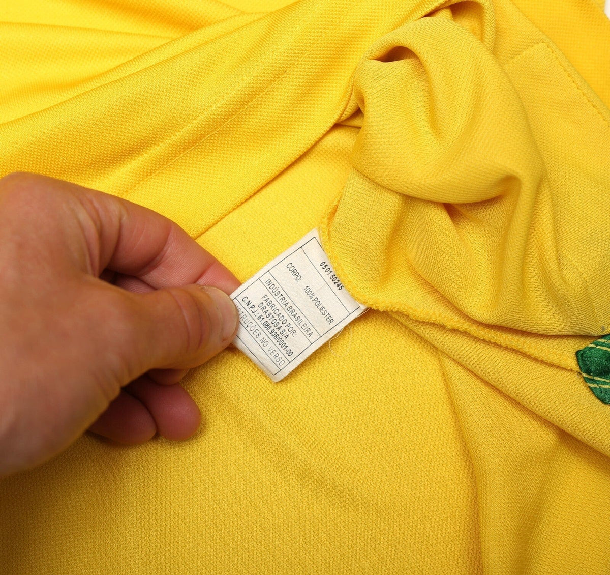 1998/00 RONALDO #9 Brazil Vintage Nike WC 98 Home Football Shirt (M)