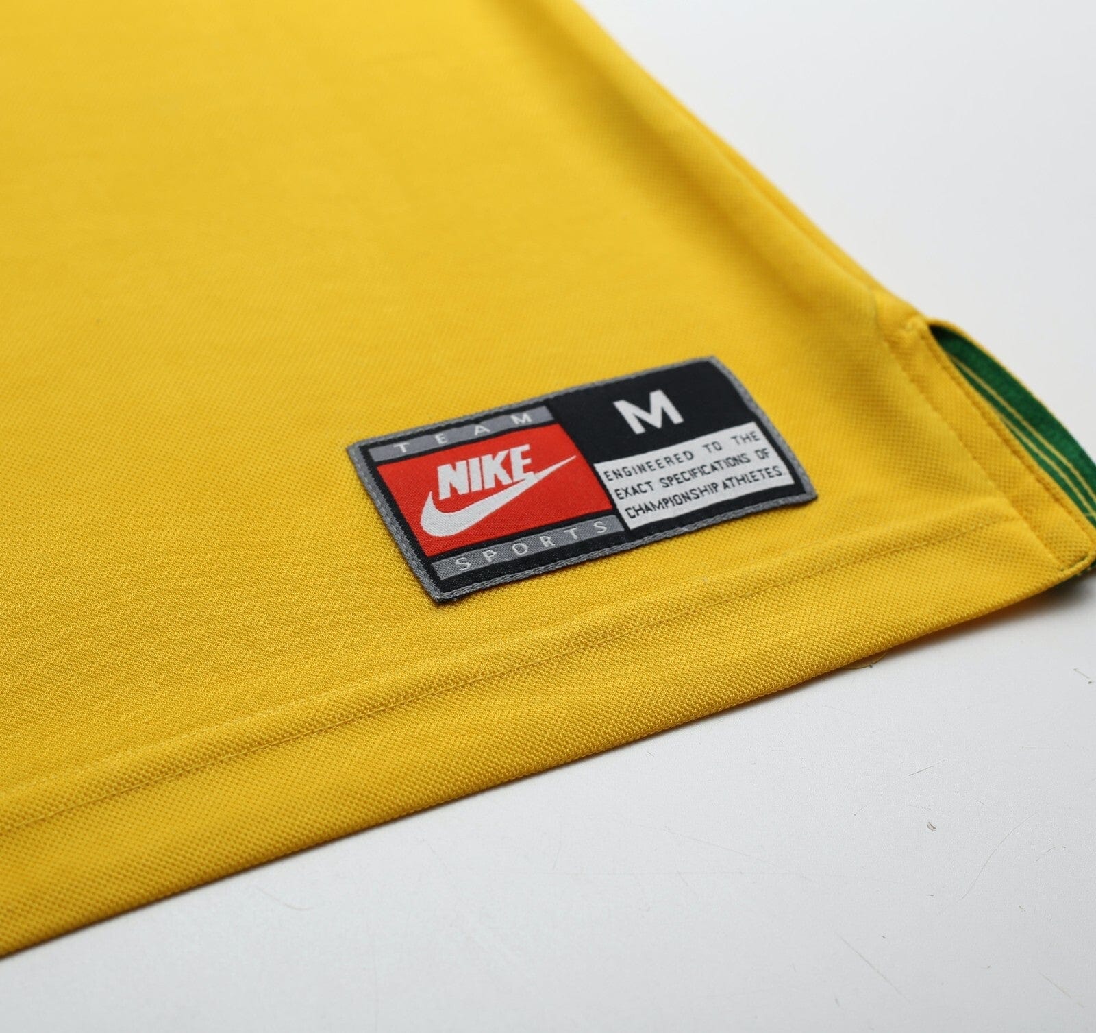 1998/00 RONALDO #9 Brazil Vintage Nike WC 98 Home Football Shirt (M)