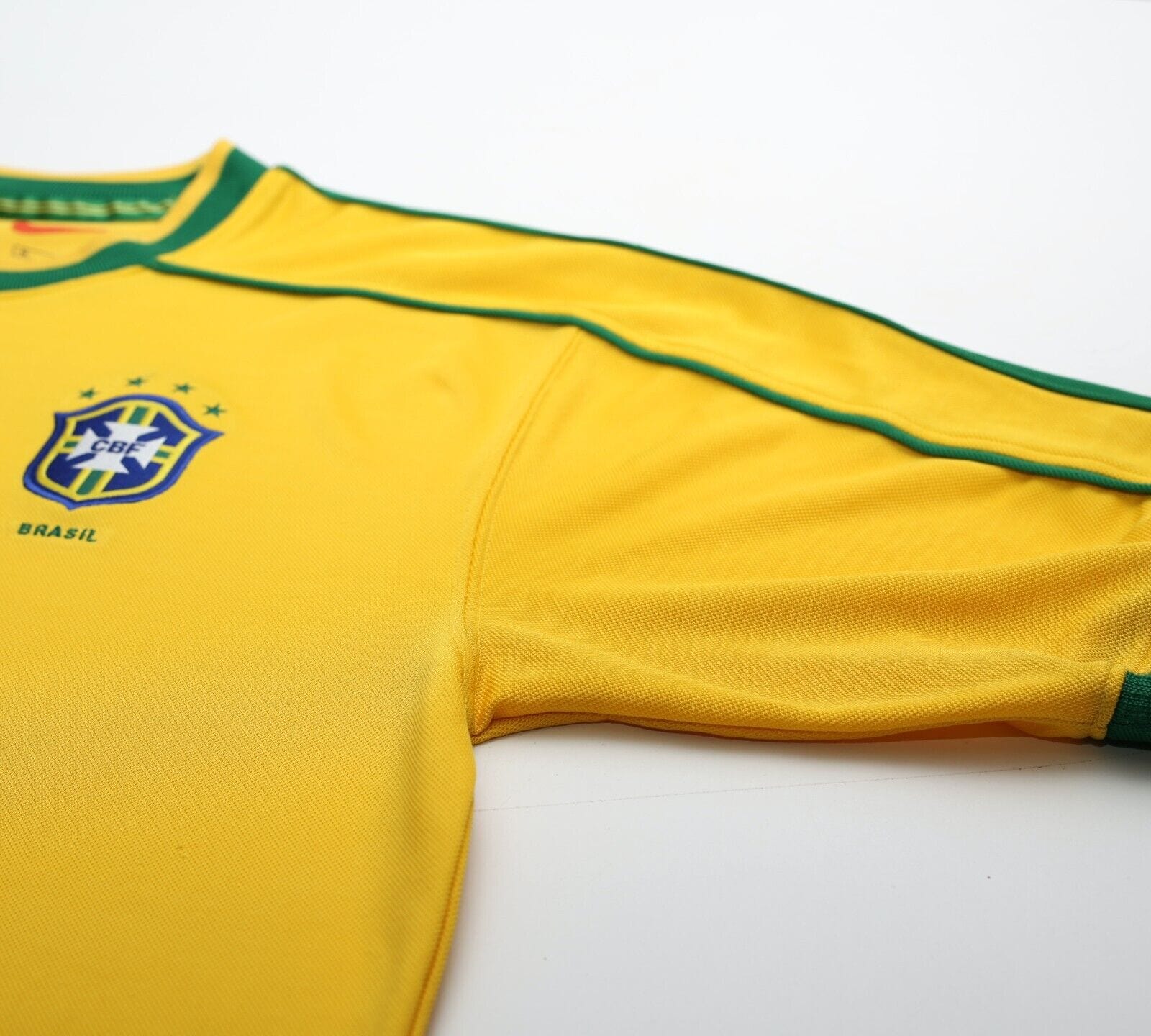 1998/00 RONALDO #9 Brazil Vintage Nike WC 98 Home Football Shirt