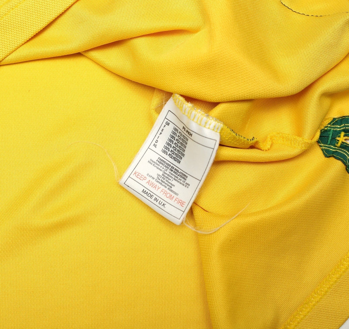 1998/00 RONALDO #9 Brazil Vintage Nike WC 98 Home Football Shirt (XL)