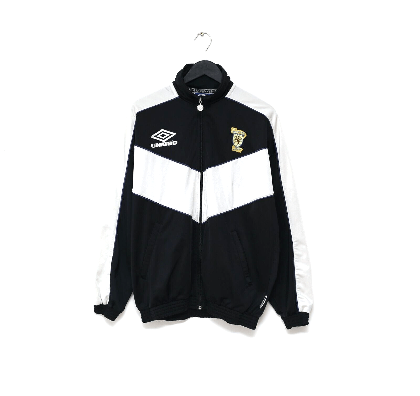 1998/00 SCOTLAND Vintage Umbro Football Track Top Jacket (M