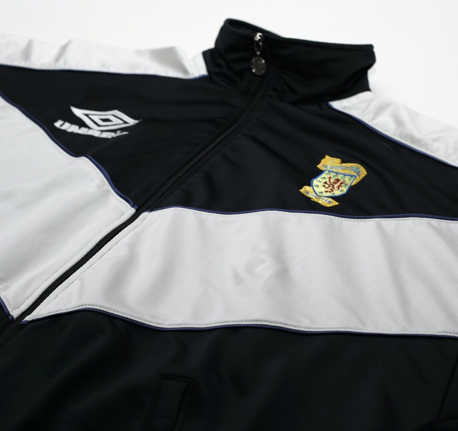 1998/00 SCOTLAND Vintage Umbro Football Track Top Jacket (M)