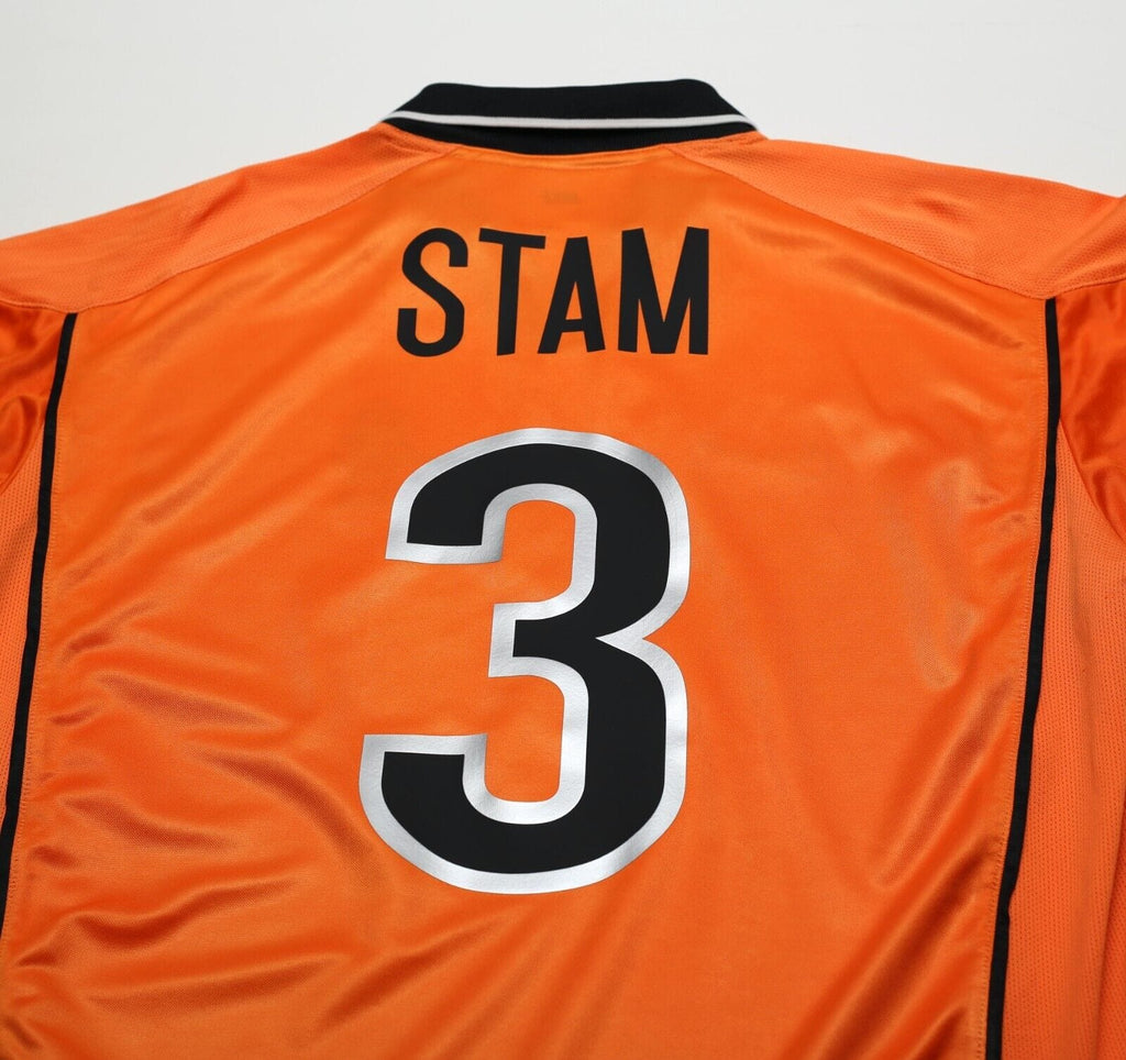 1998/00 STAM #3 Holland Vintage Nike Home Football Shirt (XL) Manchester United