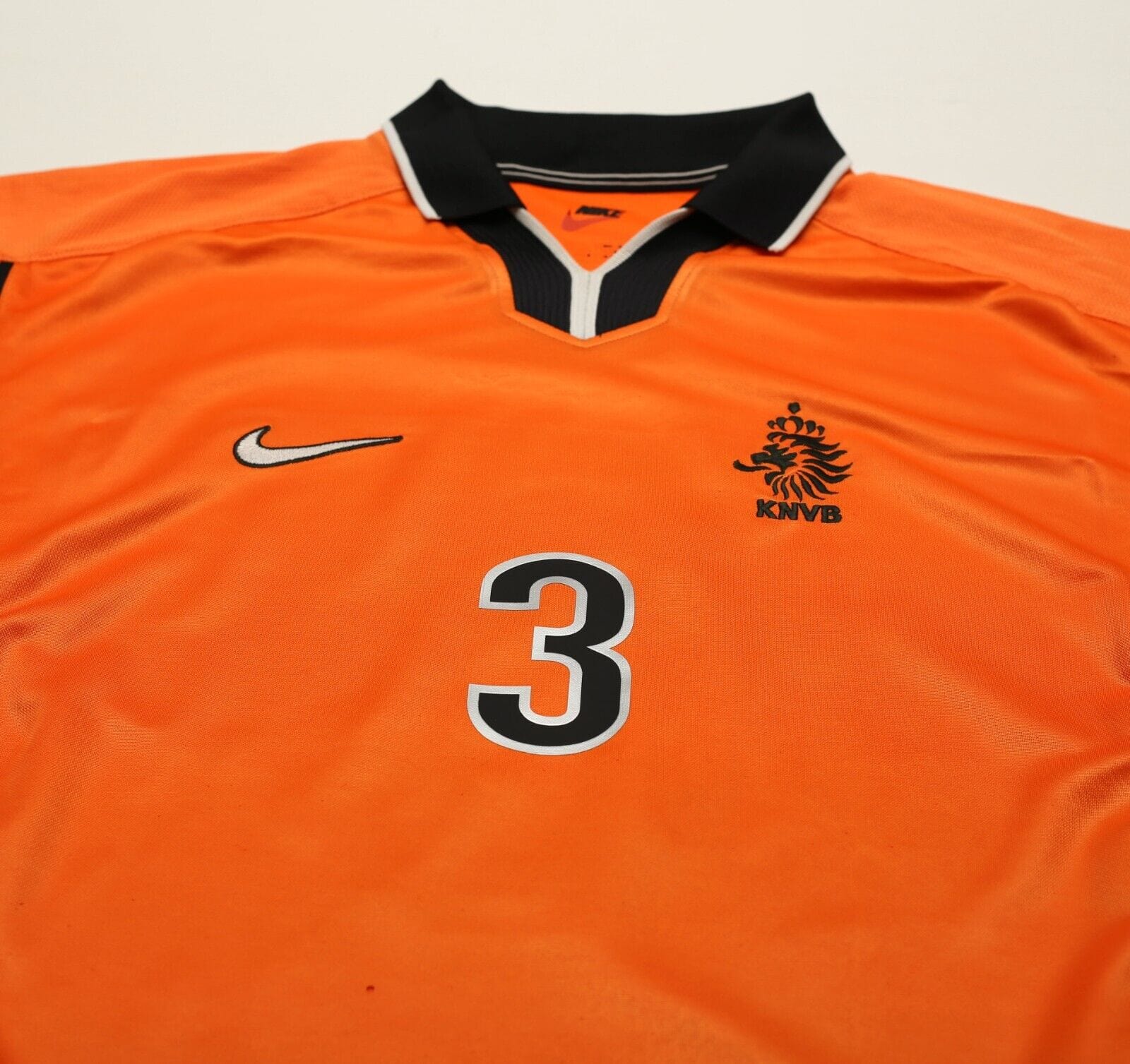 1998/00 STAM #3 Holland Vintage Nike Home Football Shirt (XL) Manchester United