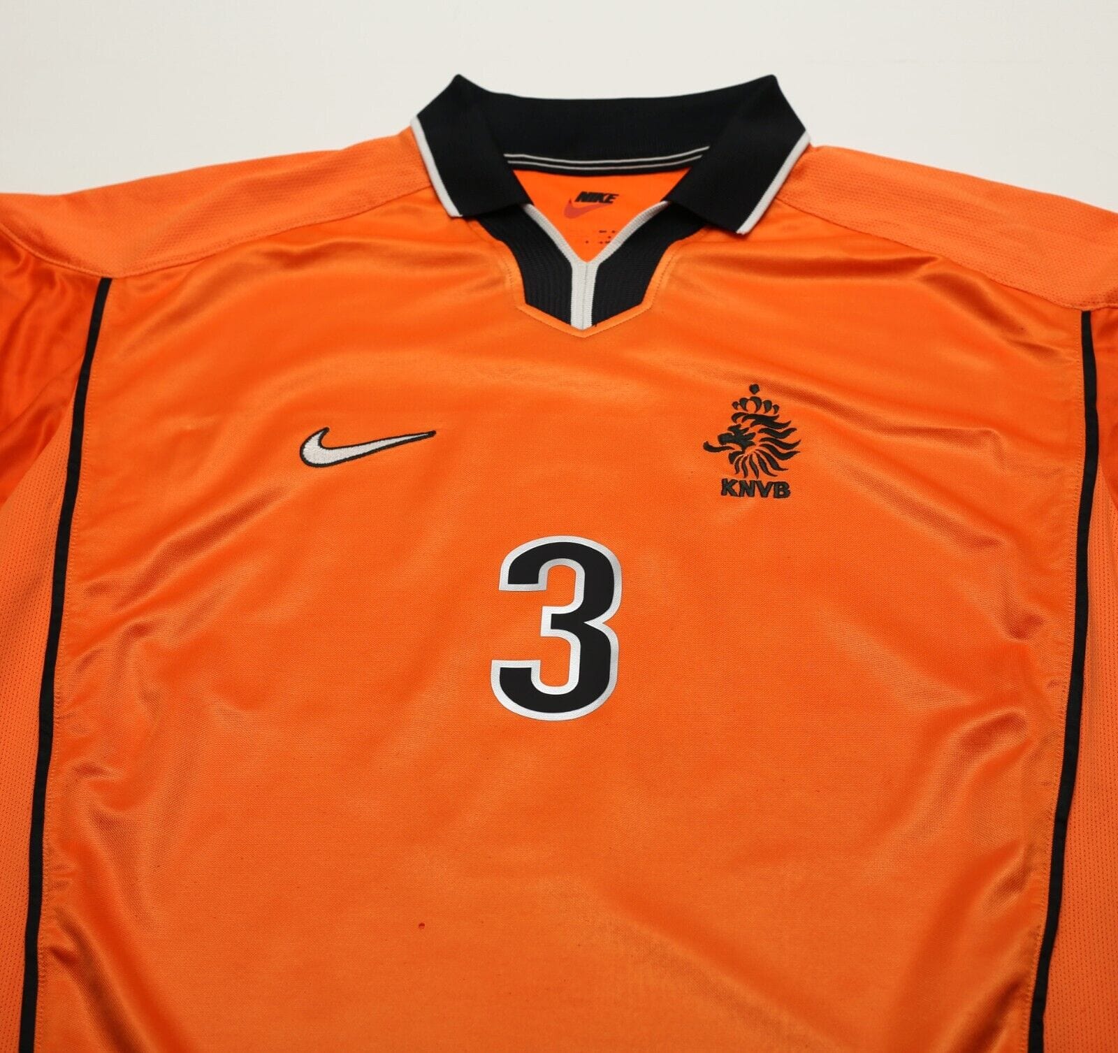 1998/00 STAM #3 Holland Vintage Nike Home Football Shirt (XL) Manchester United