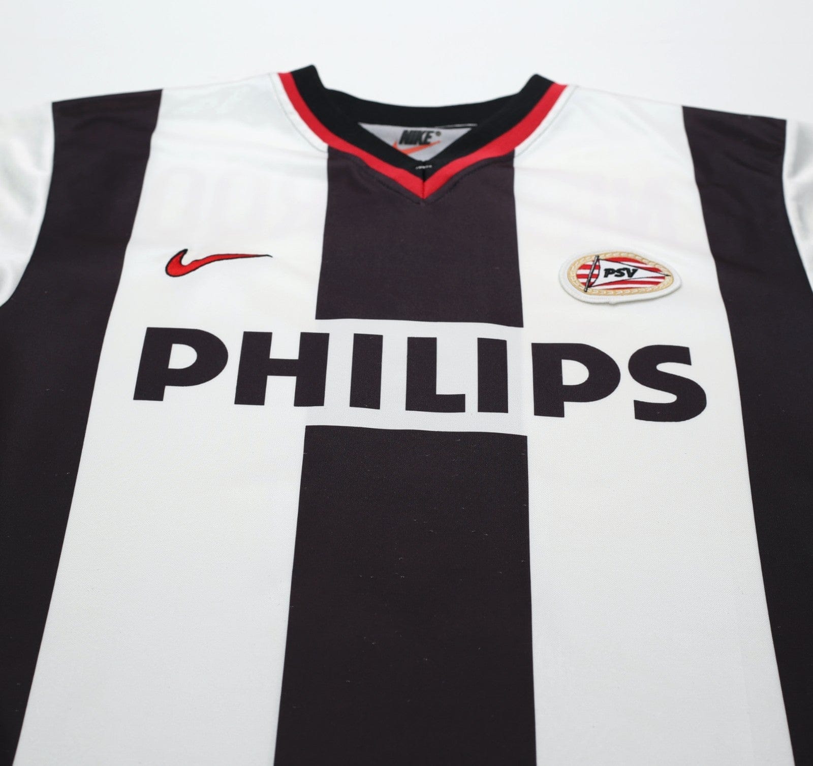 1998/00 VAN NISTELROOY #8 PSV Vintage Nike Away Football Shirt (M)