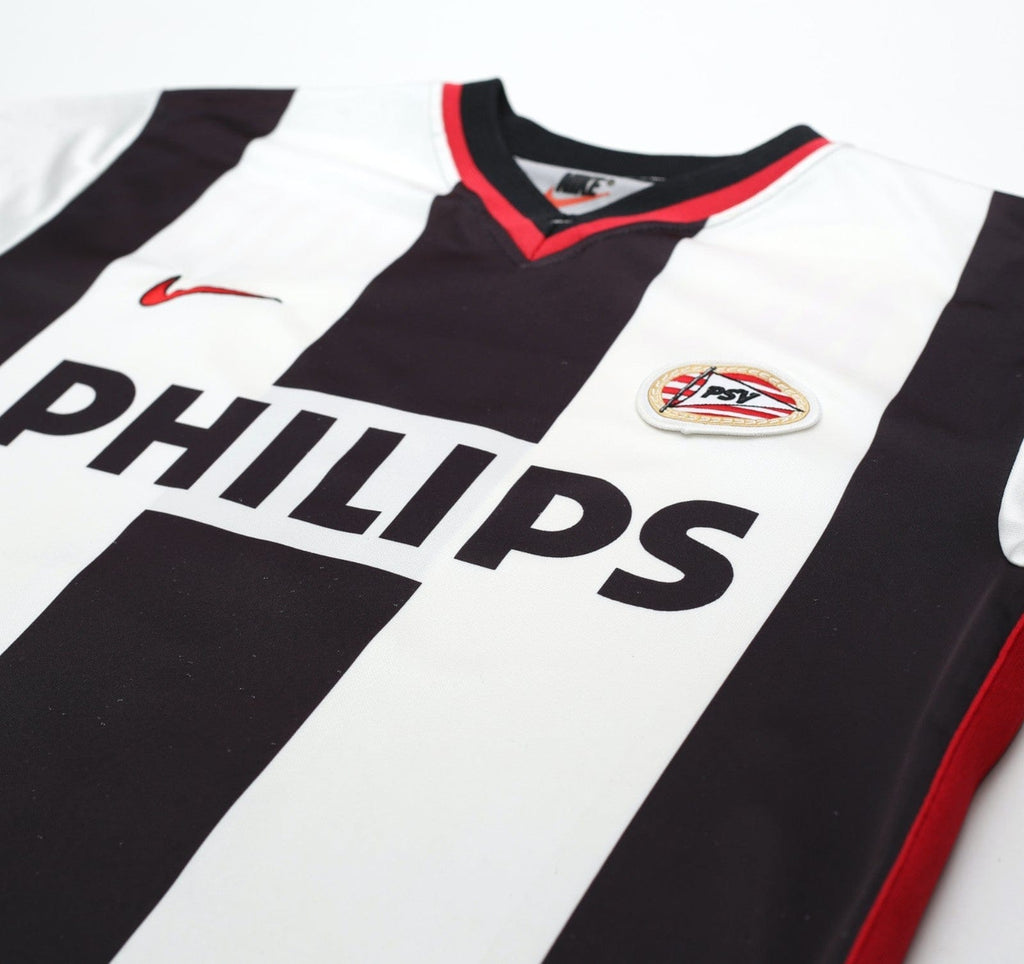 1998/00 VAN NISTELROOY #8 PSV Vintage Nike Away Football Shirt (M)