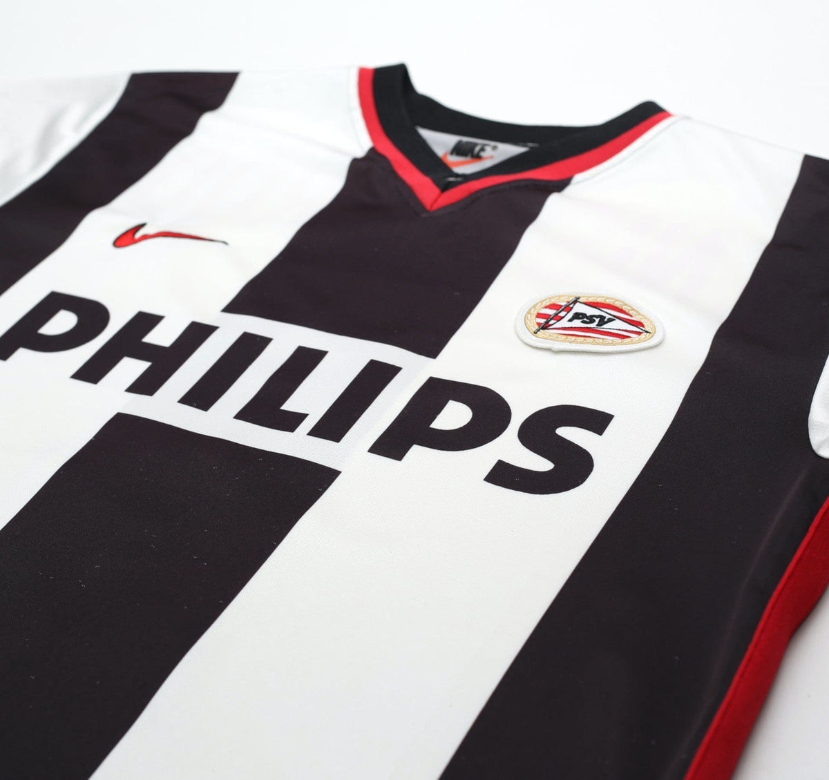 1998/00 VAN NISTELROOY #8 PSV Vintage Nike Away Football Shirt (M)