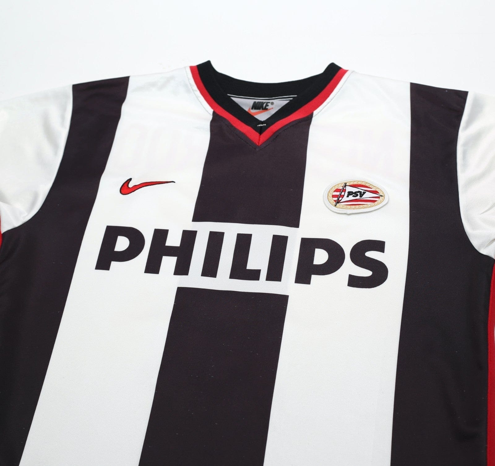 1998/00 VAN NISTELROOY #8 PSV Vintage Nike Away Football Shirt (M)