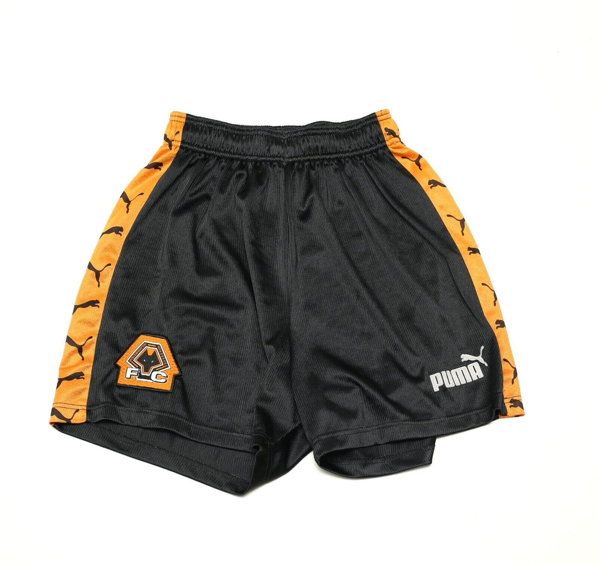 1998/00 WOLVERHAMPTON WANDERERS Vintage PUMA Home Football Shorts (M)