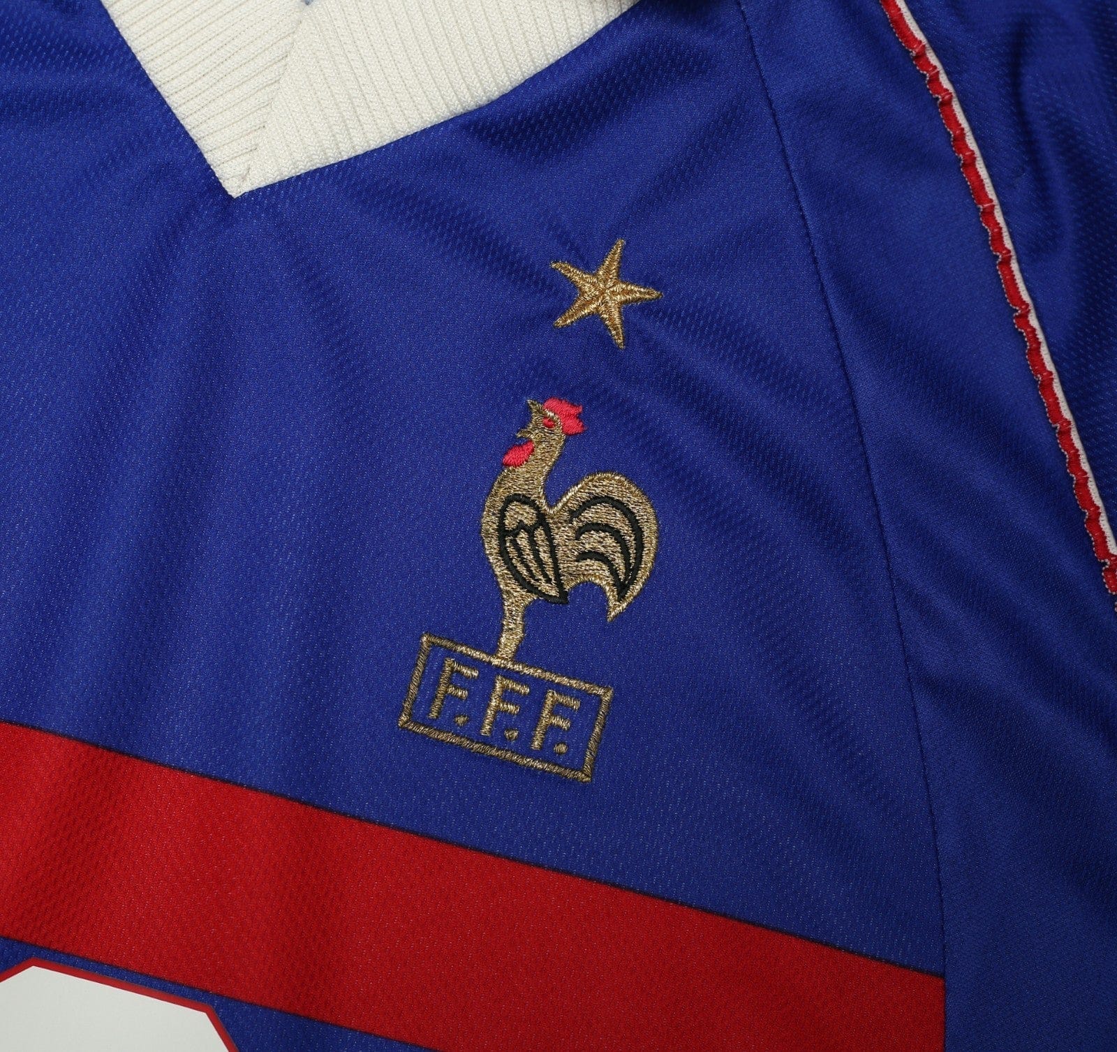 1998/00 ZIDANE #10 France Vintage adidas Home Football Shirt (M) World Cup 98