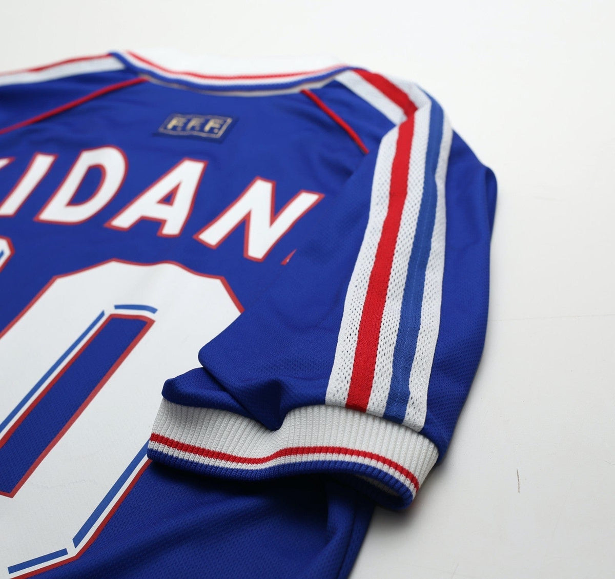 1998/00 ZIDANE #10 France Vintage adidas Home Football Shirt (S/M) World Cup 98