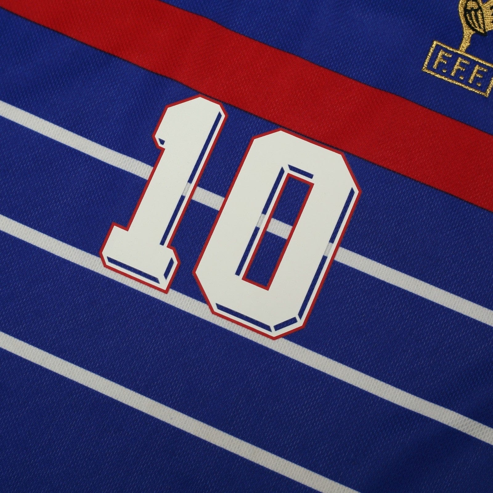 1998/00 Zidane #10 France Vintage adidas Home Football Shirt (S) World Cup 98
