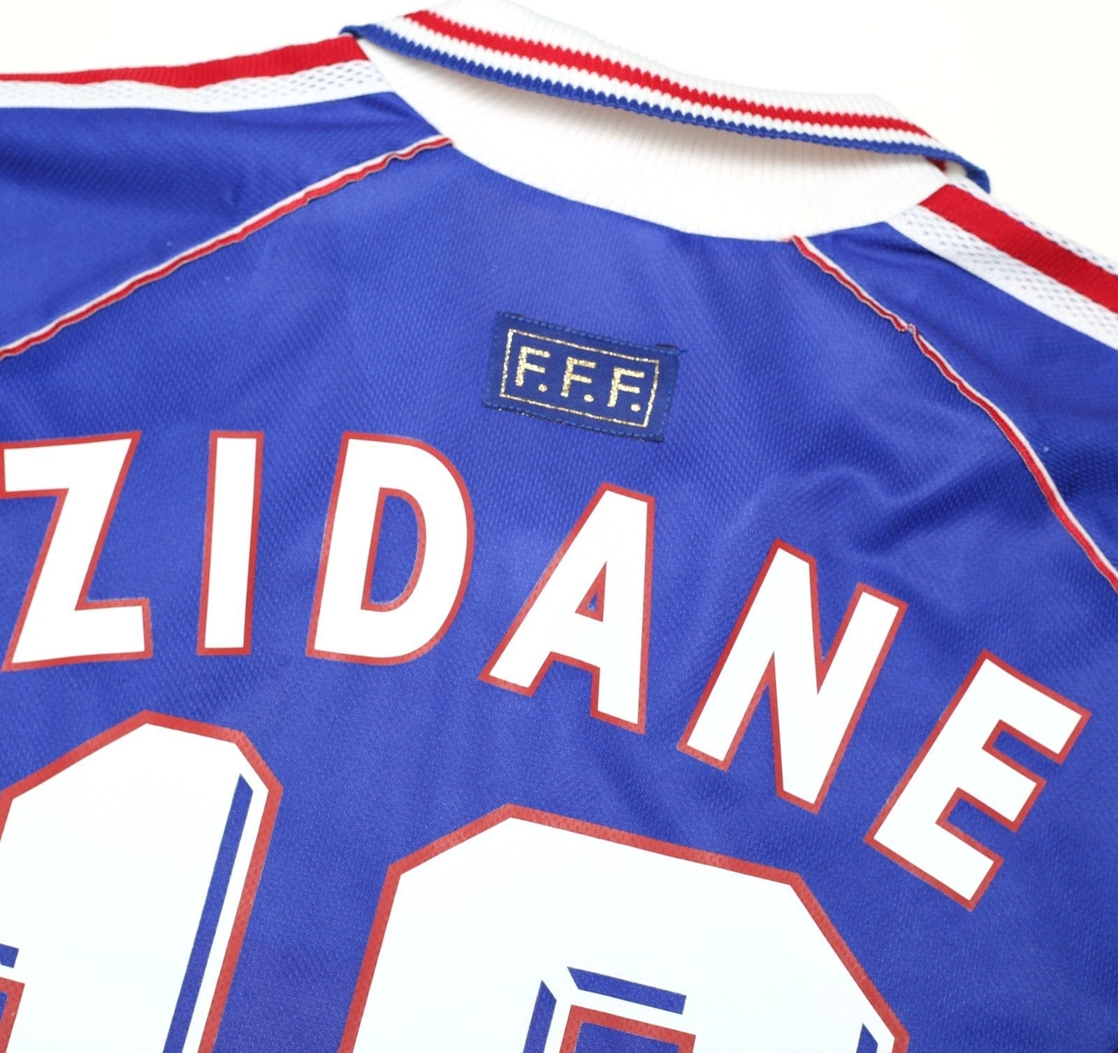1998/00 ZIDANE #10 France Vintage adidas Home Football Shirt (XL) World Cup 98