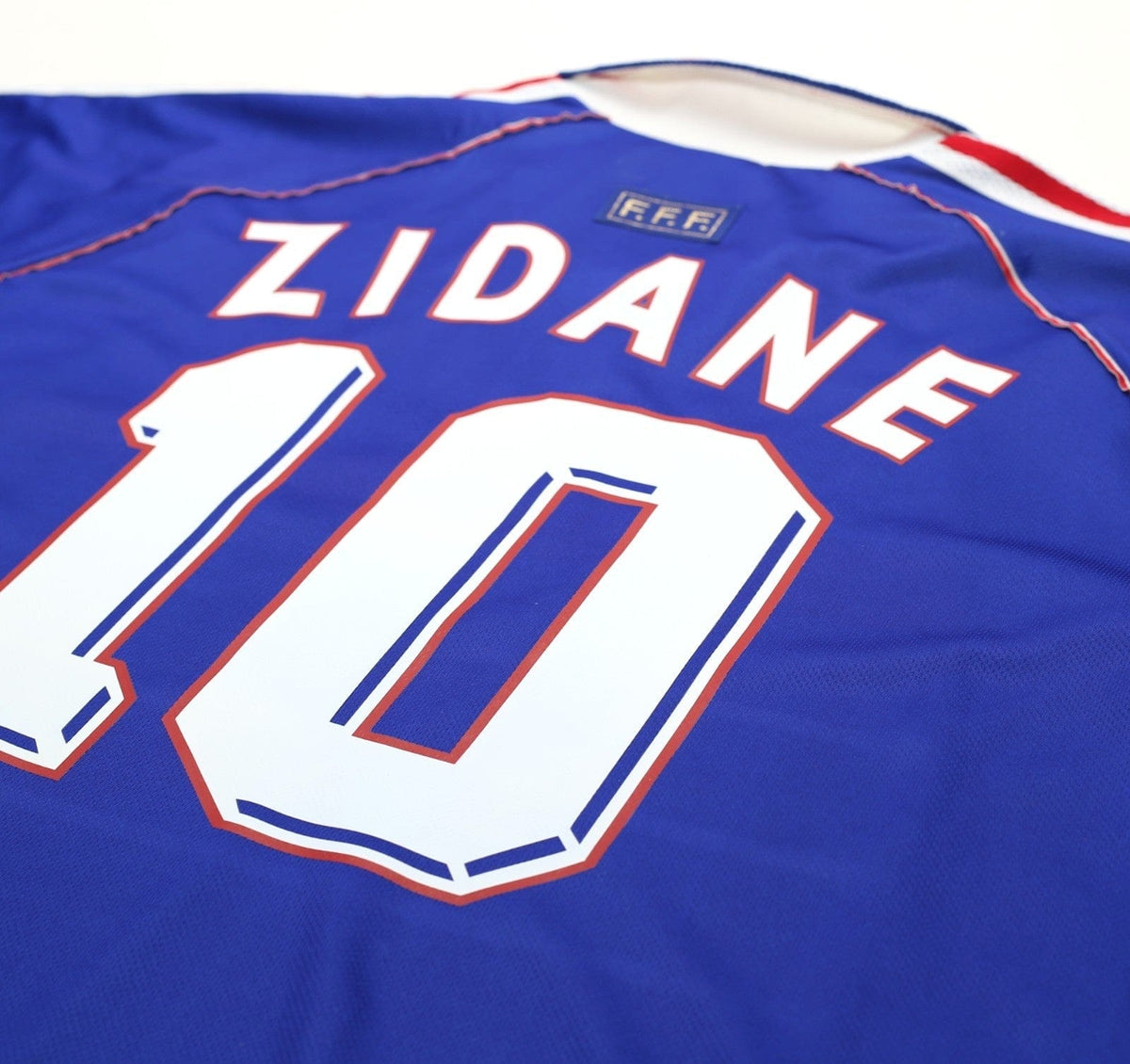 1998/00 ZIDANE #10 France Vintage adidas Home Football Shirt (XL) World Cup 98