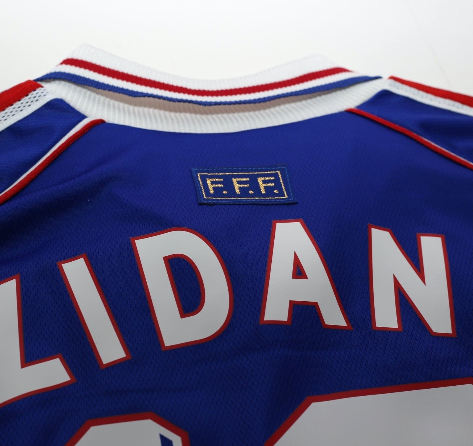 1998/00 ZIDANE #10 France Vintage adidas Home Football Shirt (XL) World Cup 98