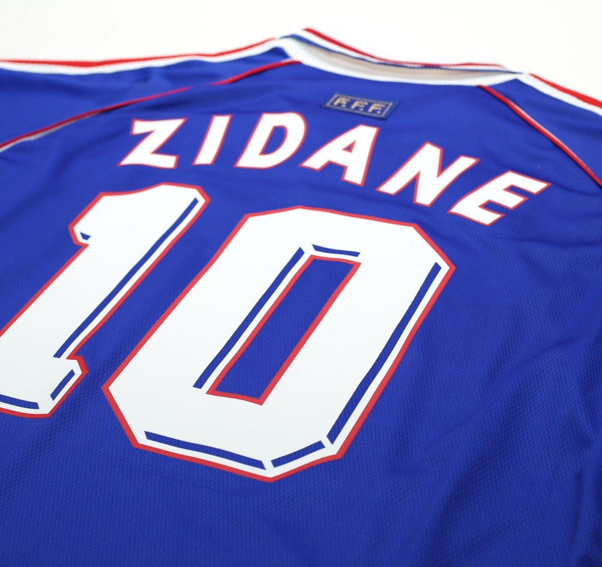 1998/00 ZIDANE #10 France Vintage adidas Home Football Shirt (XL) World Cup 98