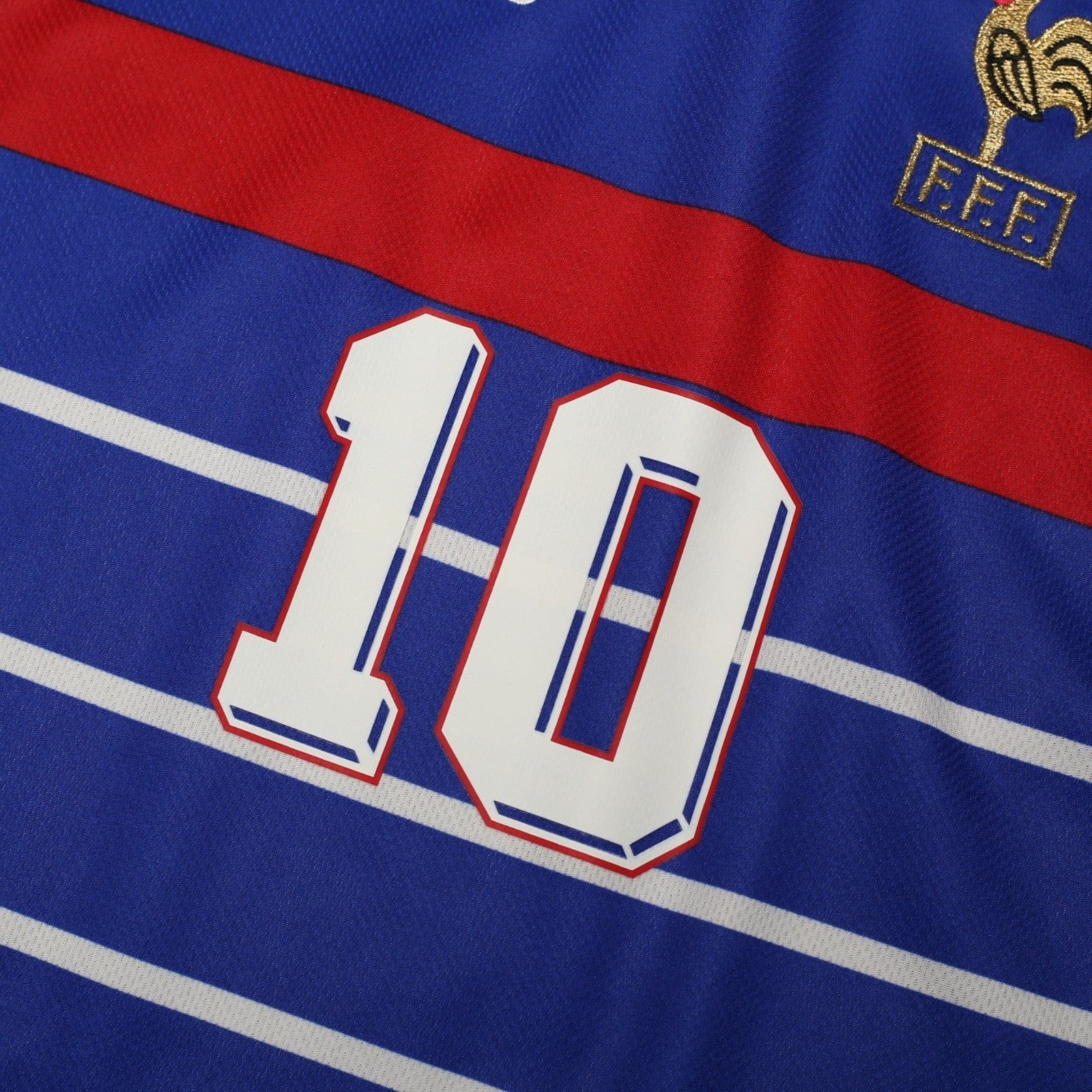 1998/00 Zidane #10 France Vintage adidas Home Football Shirt (XL) World Cup 98