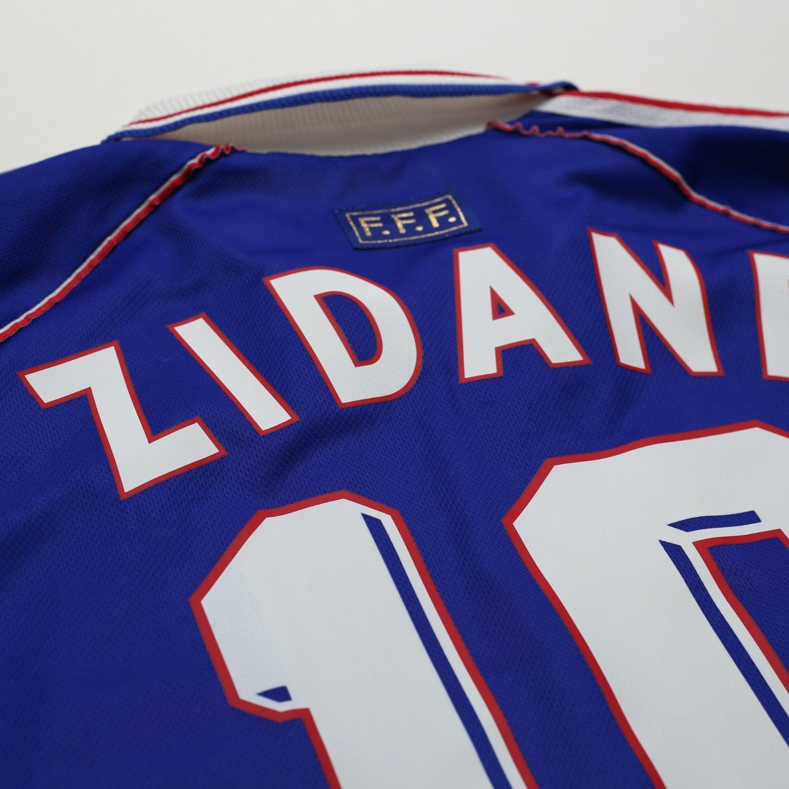 1998/00 Zidane #10 France Vintage adidas Home Football Shirt (XL) World Cup 98