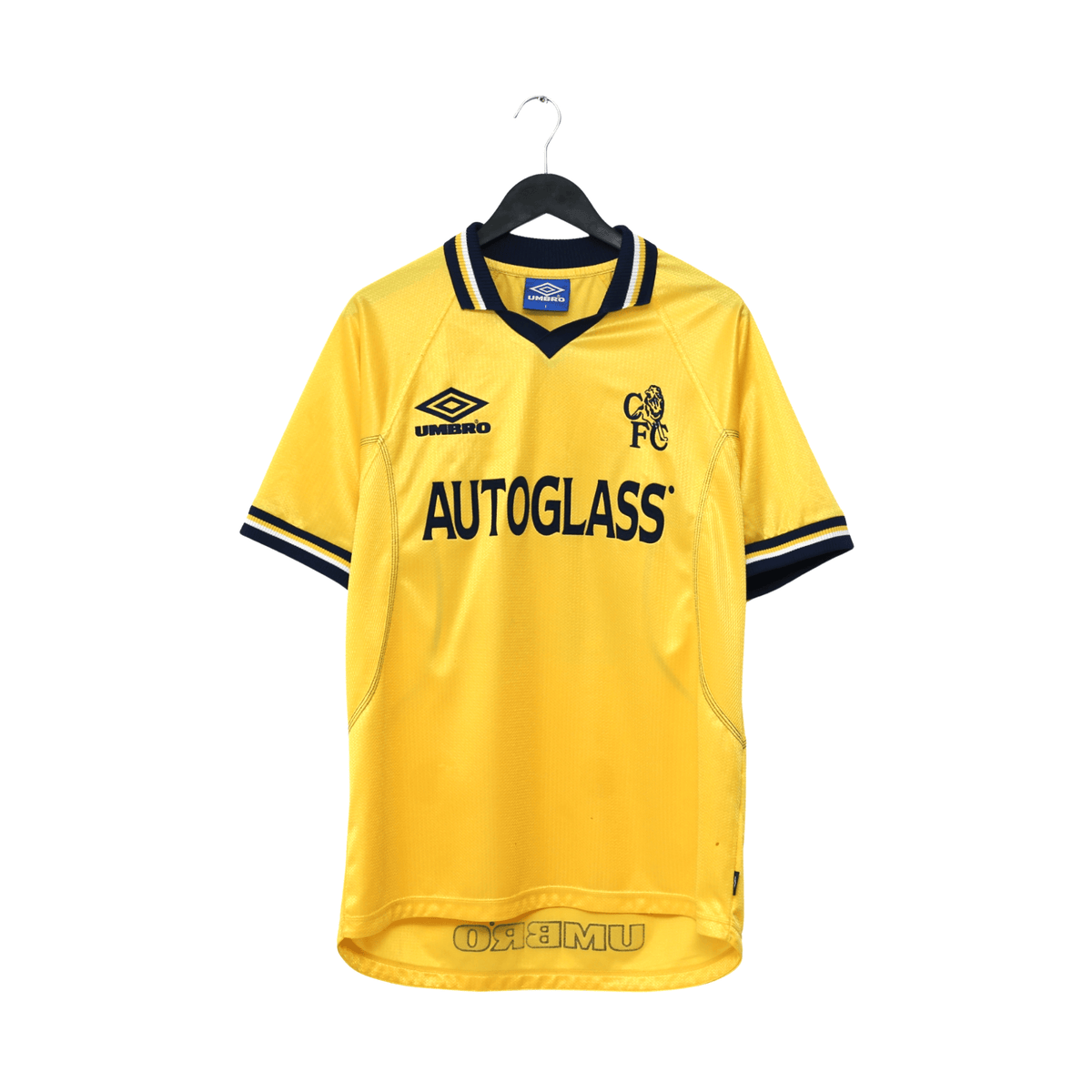 1998/00 Zola #25 Chelsea Vintage Umbro Third Football Shirt (L)