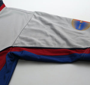1998/01 GUARDIOLA #4 Barcelona Vintage Nike Away Football Shirt (M)